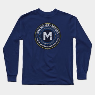 Mike Irizarry Designs Connect to the City Badge Variant Long Sleeve T-Shirt